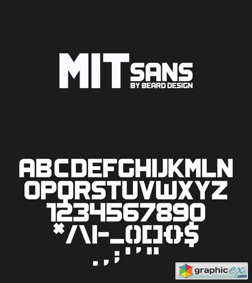 MIT Sans Font
