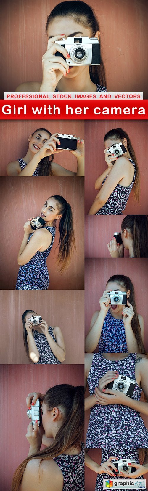 Girl with her camera - 10 UHQ JPEG