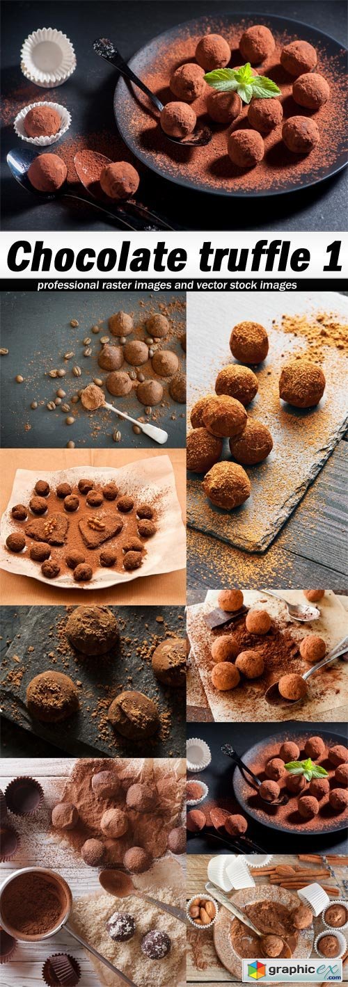 Chocolate truffle 1 - 8 UHQ JPEG