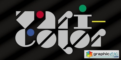 BD Varicolor Font