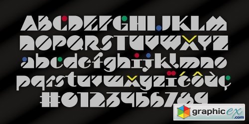 BD Varicolor Font