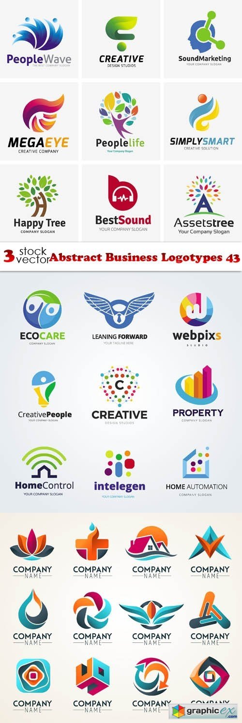 Abstract Business Logotypes 43
