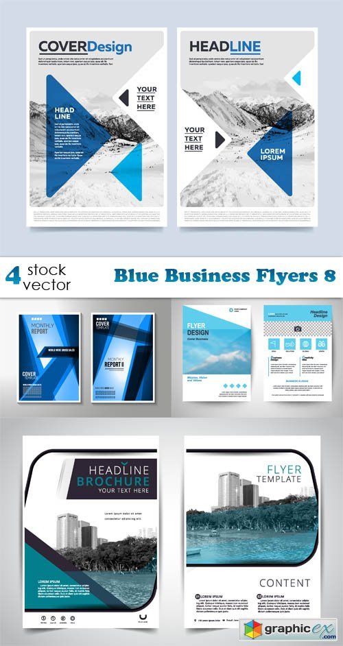 Blue Business Flyers 8