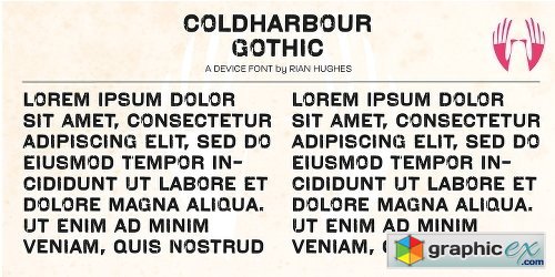 Coldharbour Gothic Font