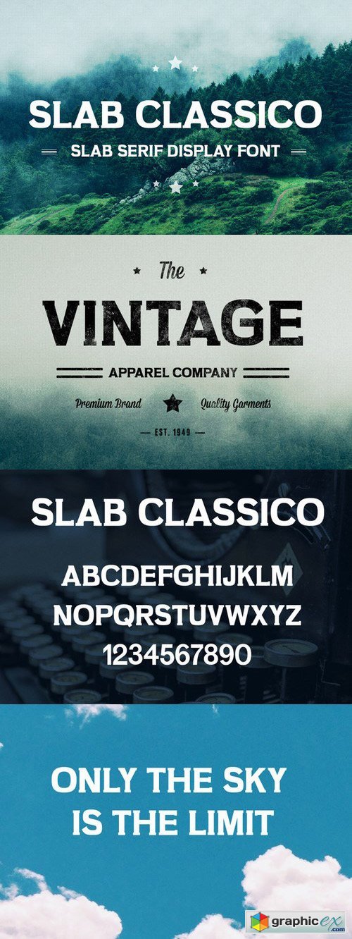 Slab Classico - Vintage Serif Slab