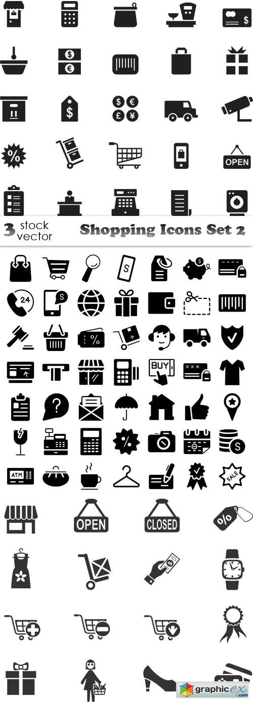 Shopping Icons Set 2