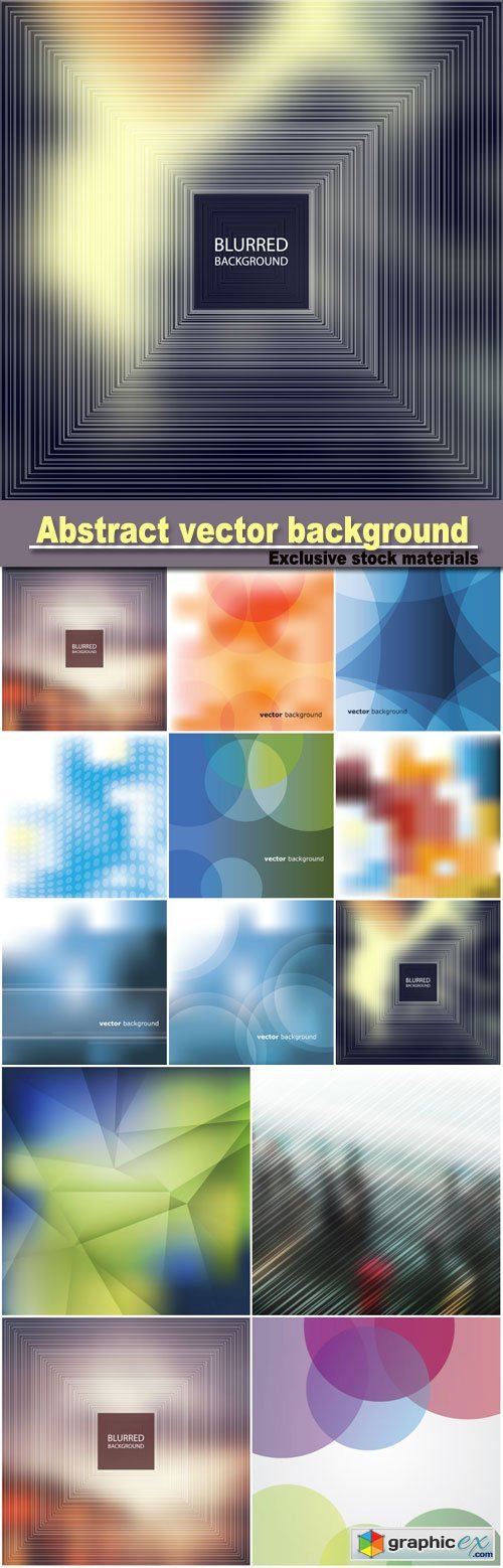 Abstract background, colored backgrounds vector