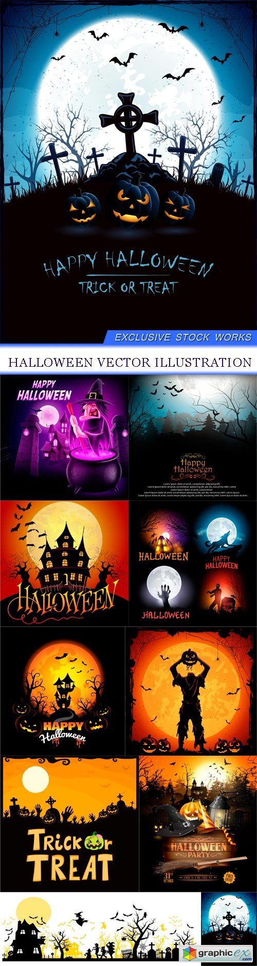 Halloween Vector Illustration 10X EPS