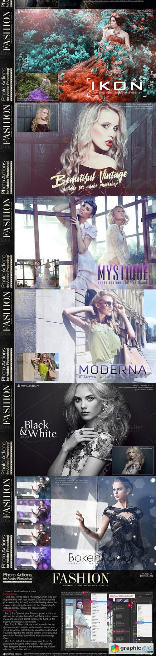 Actions for Photoshop / Fashion 886815