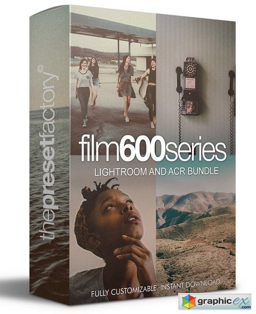 Film 600 series Presets Bundle for ACR and Lightroom