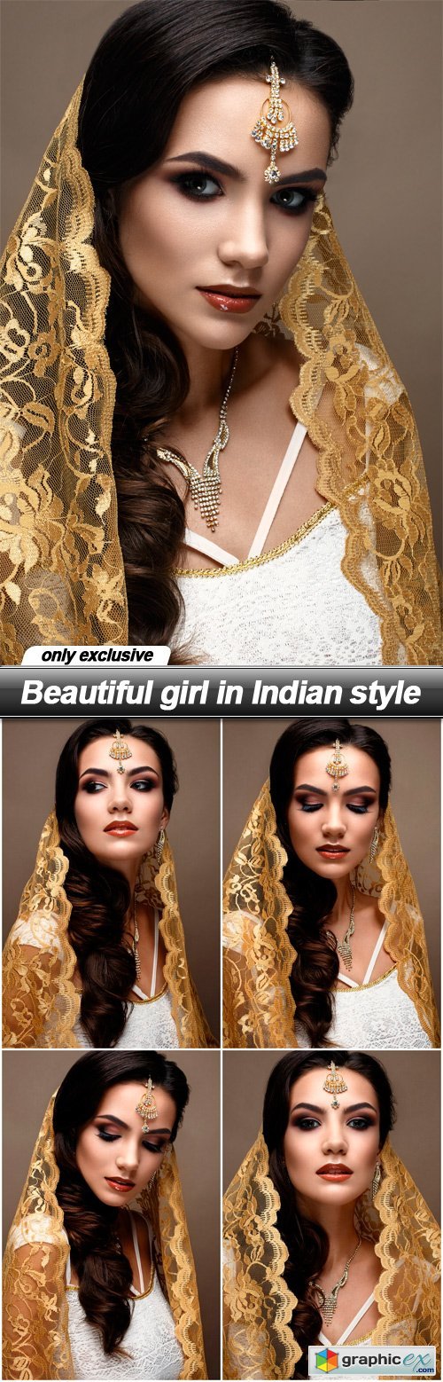 Beautiful girl in Indian style - 5 UHQ JPEG