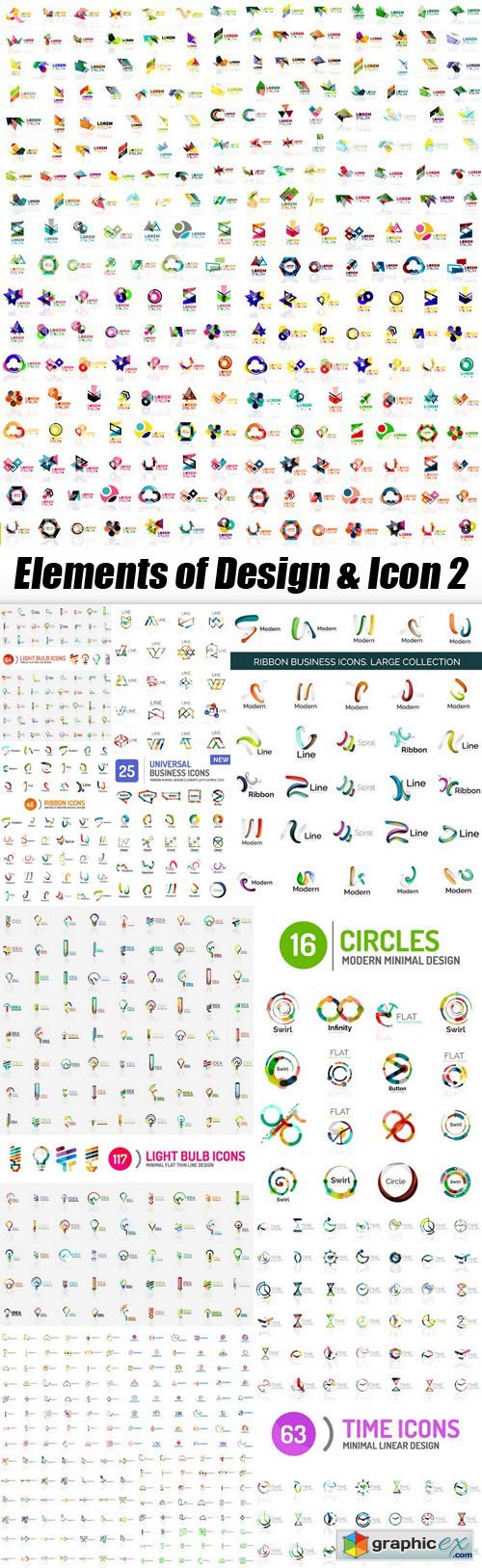 Elements of Design & Icon 2 - 10xEPS