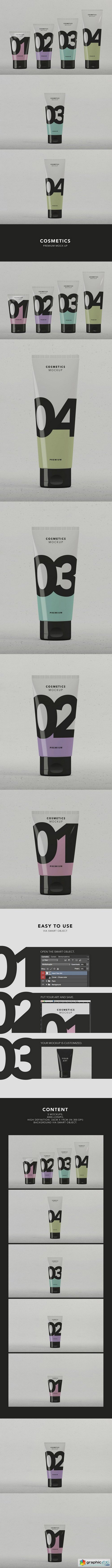 Cosmetics Package Mock-up