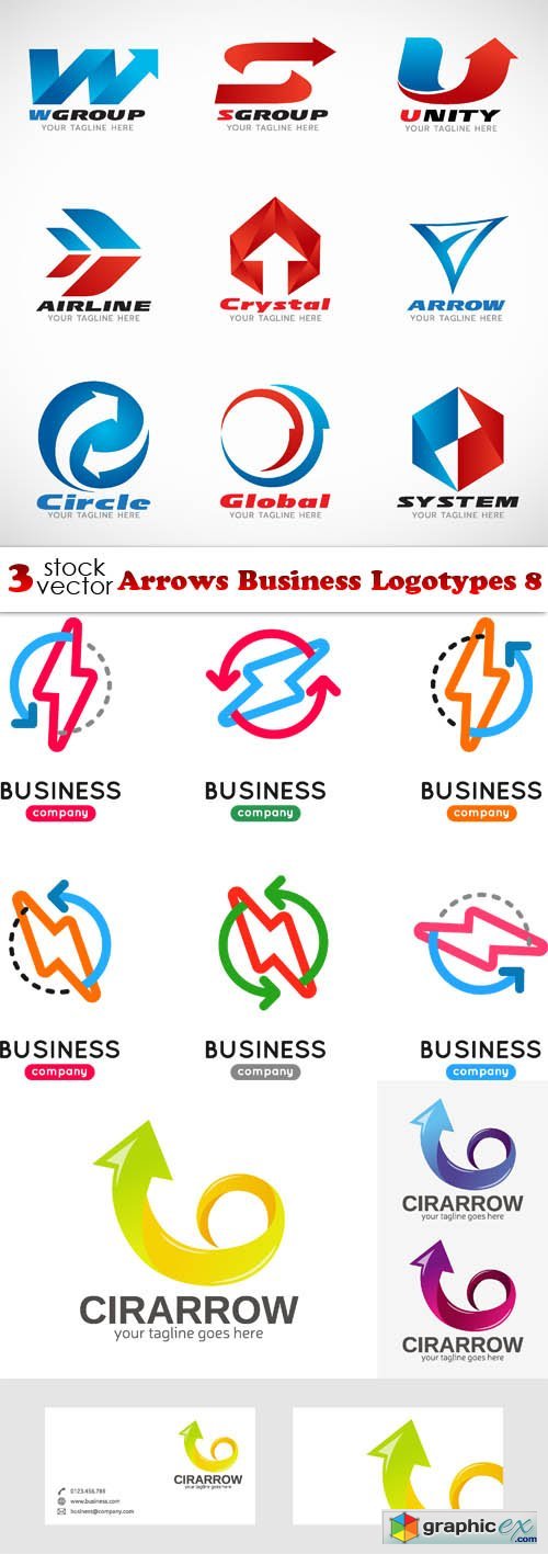 Arrows Business Logotypes 8