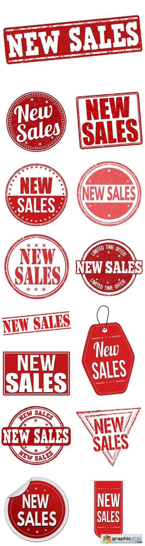 New Sales Stamps