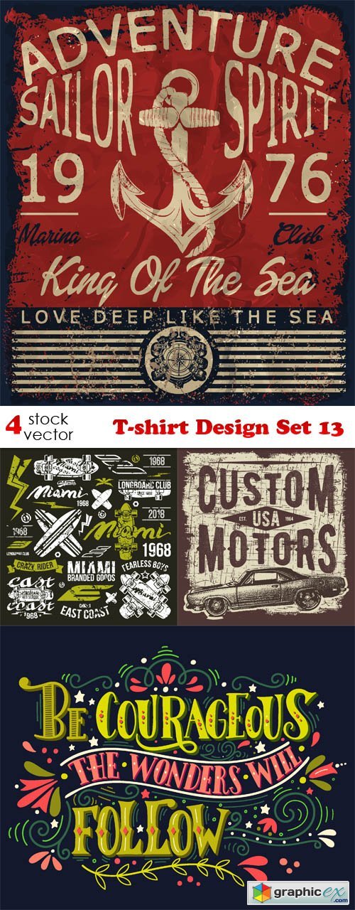T-shirt Design Set 13