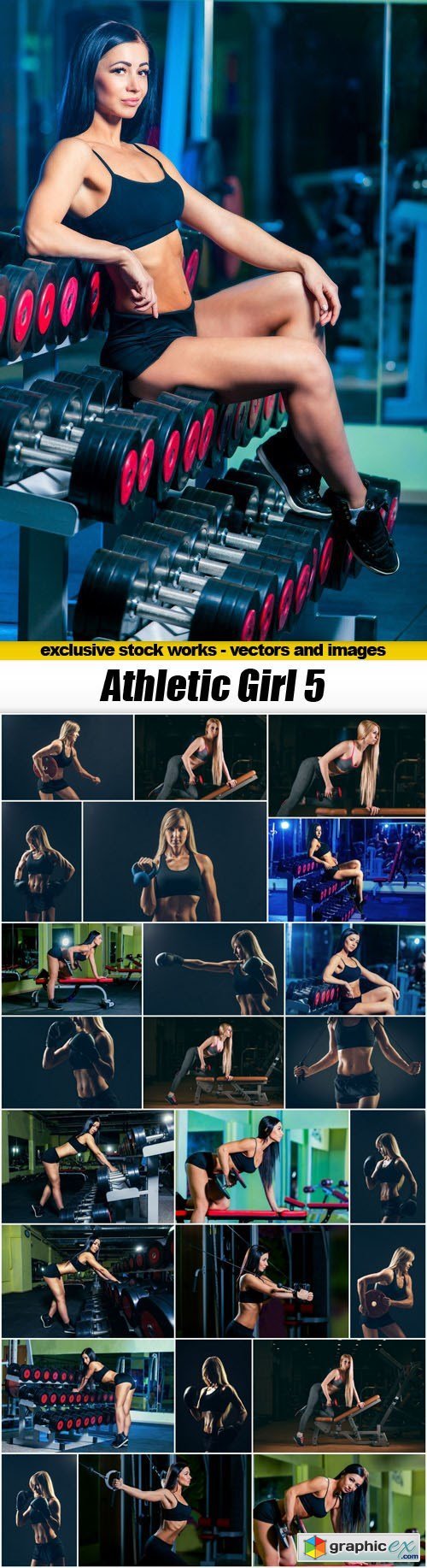 Athletic Girl 5 - 25xUHQ JPEG