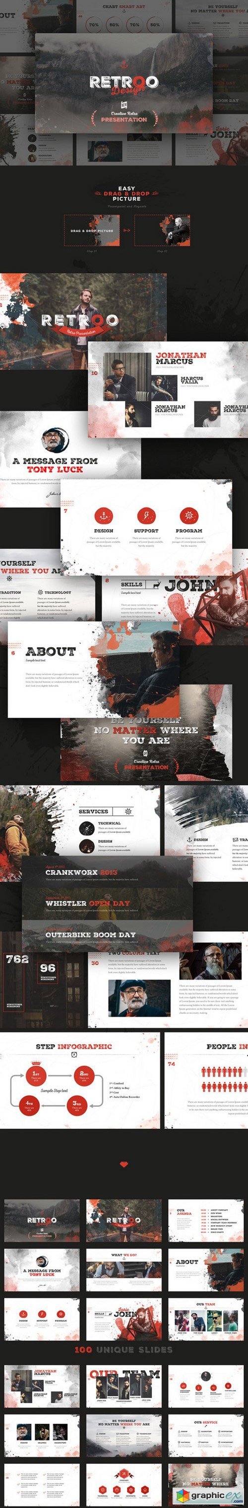 RETROO Powerpoint Template