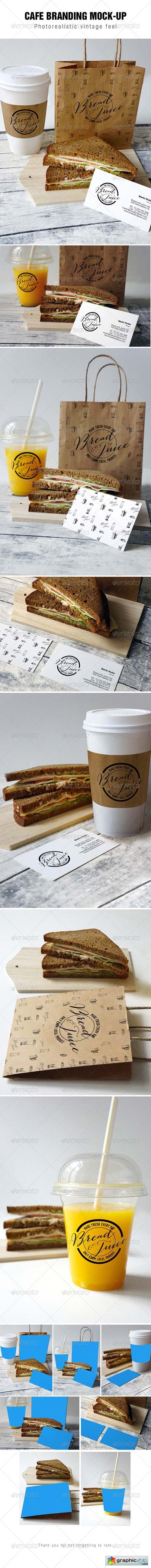 Sandwich Cafe Mockup