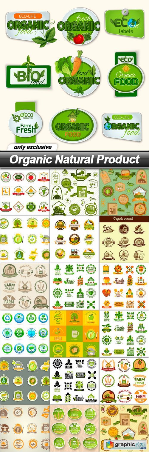 Organic Natural Product - 19 EPS