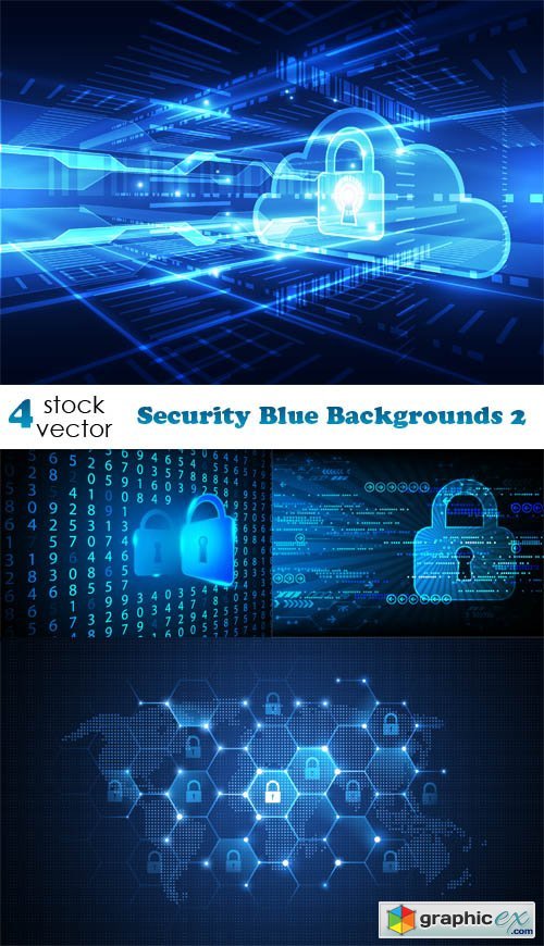 Security Blue Backgrounds 2