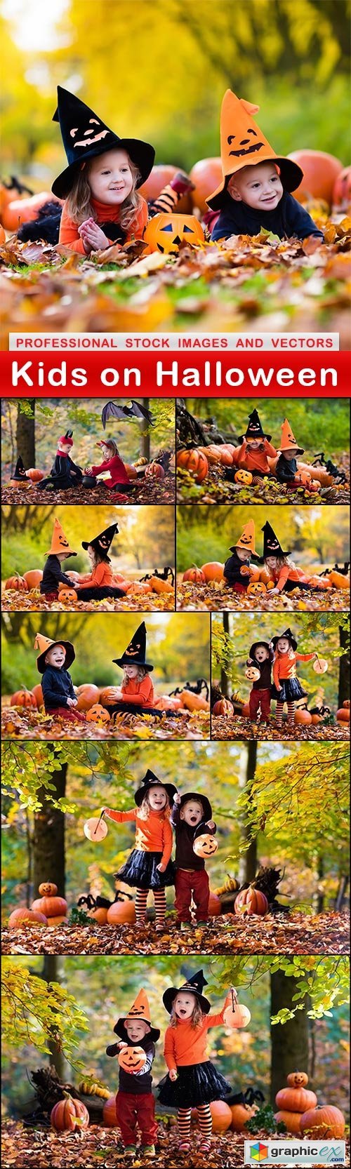 Kids on Halloween - 9 UHQ JPEG
