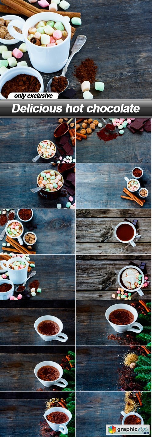 Delicious hot chocolate - 15 UHQ JPEG