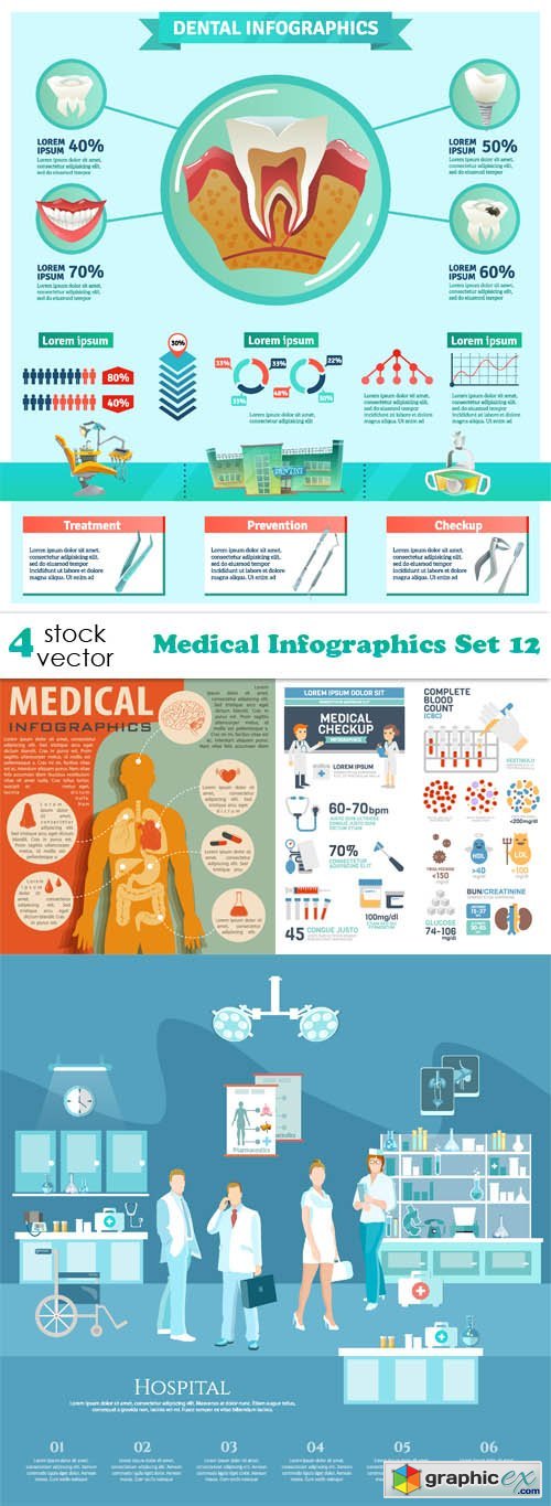 Medical Infographics Set 12