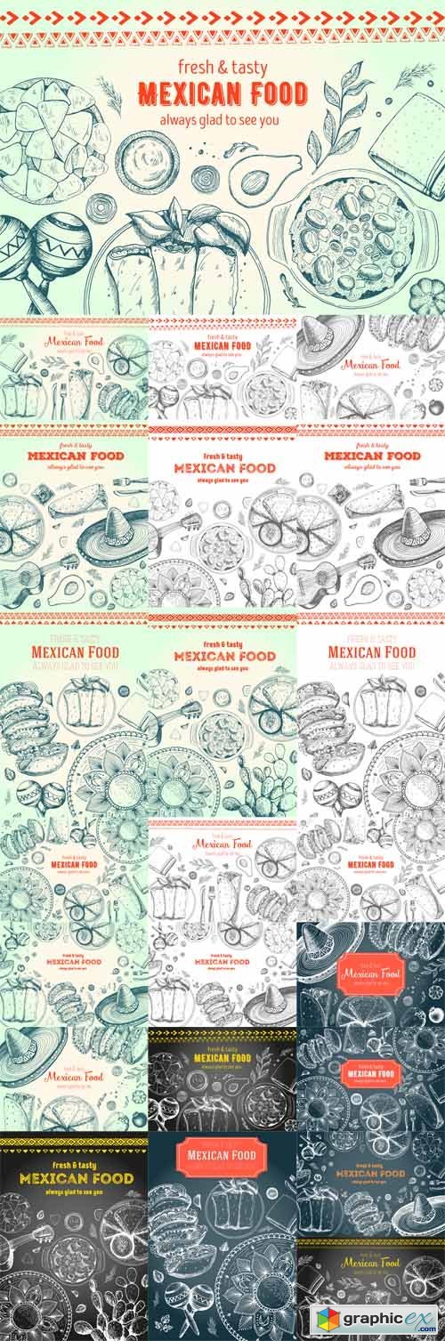Mexican Food Design Templates