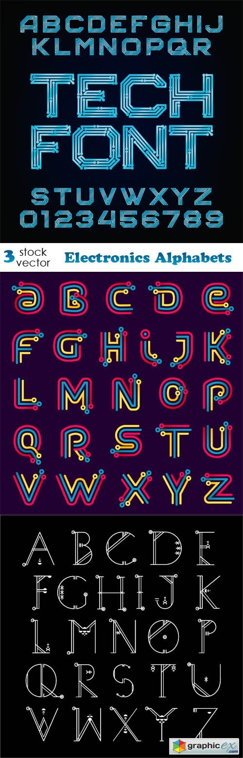 Electronics Alphabets