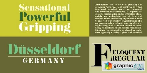 Eloquent JF Pro Font Family - 5 Fonts