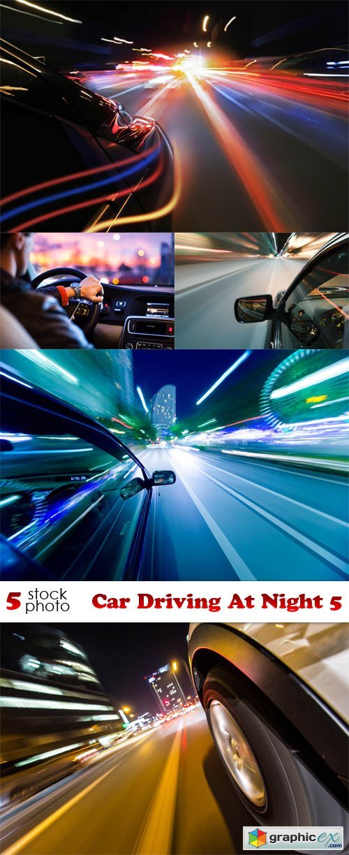 Car Driving At Night 5