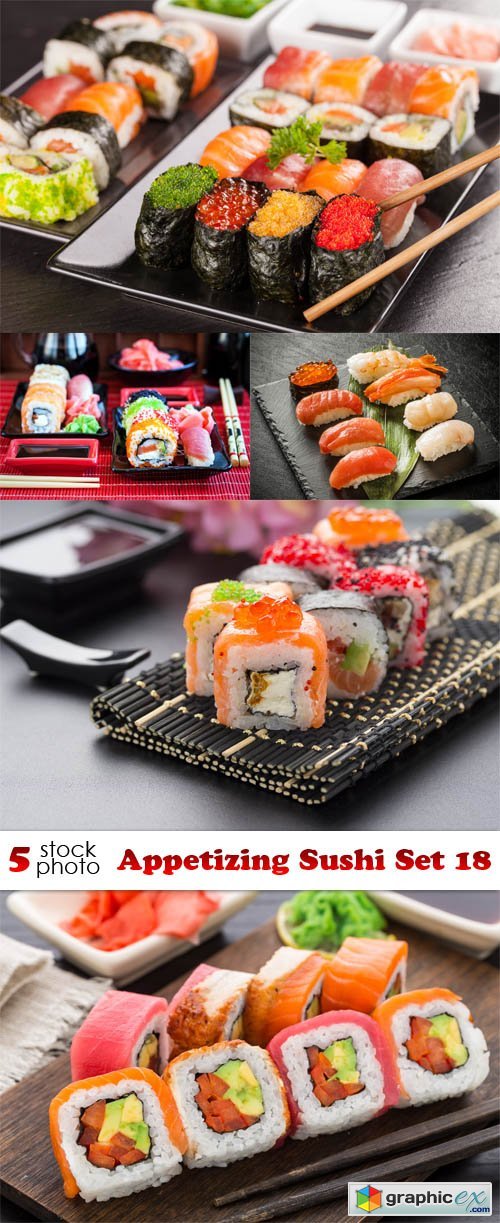 Appetizing Sushi Set 18