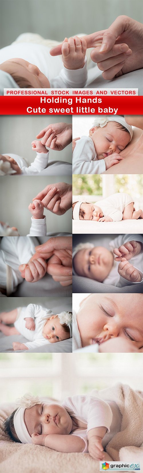 Holding Hands Cute sweet little baby - 10 UHQ JPEG
