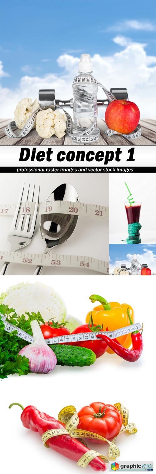 Diet concept 1 - 5 UHQ JPEG