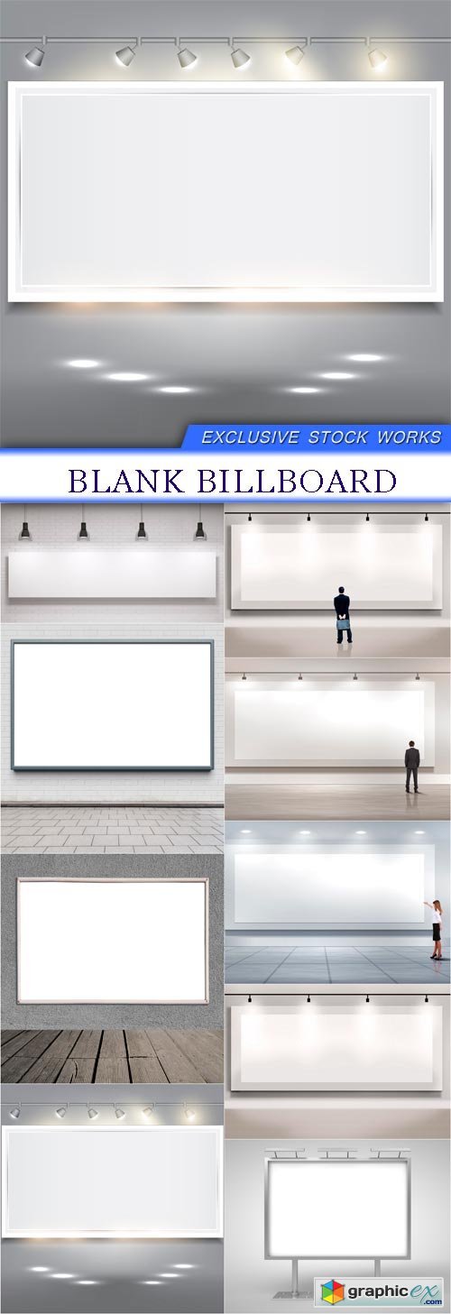 Blank billboard 9x JPEG