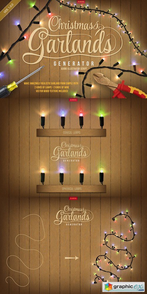 Christmas Garlands Generator