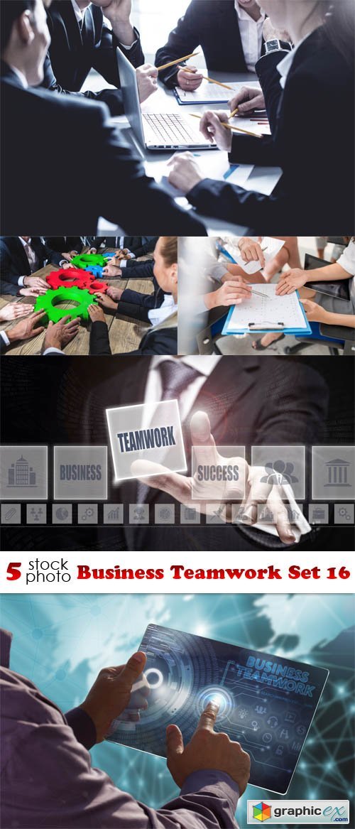 Business Teamwork Set 16