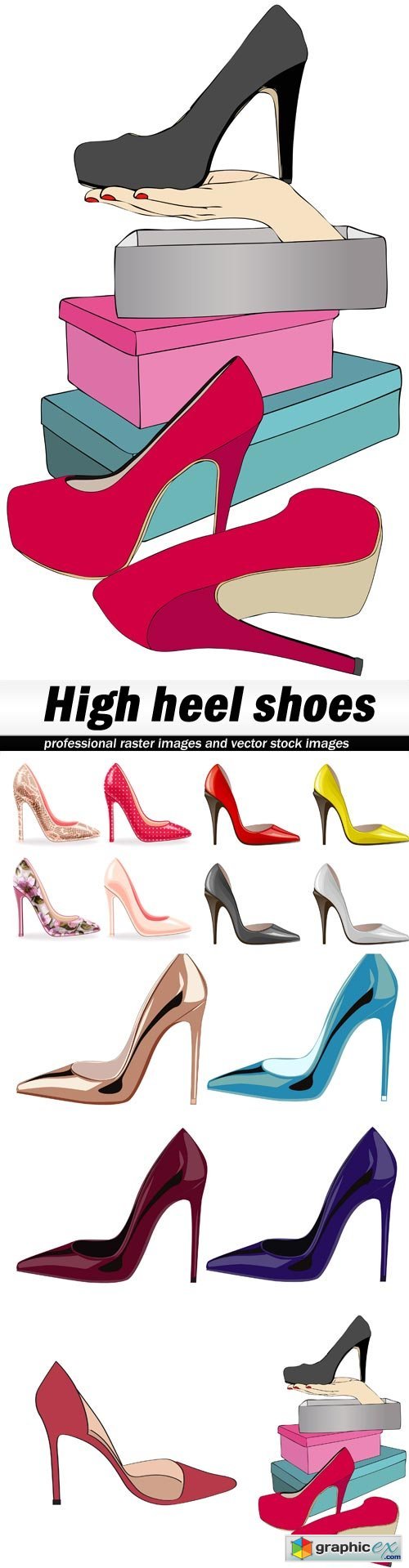 High heel shoes - 5 UHQ JPEG