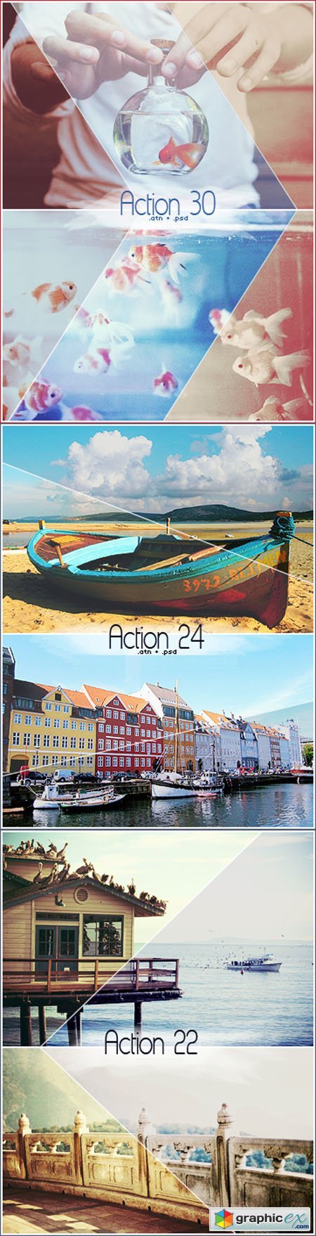 7 Beautiful Actions for Photoshop