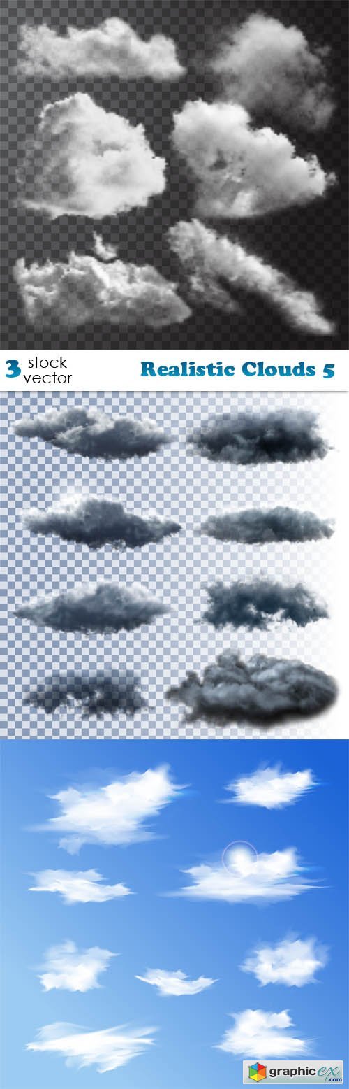 Realistic Clouds 5