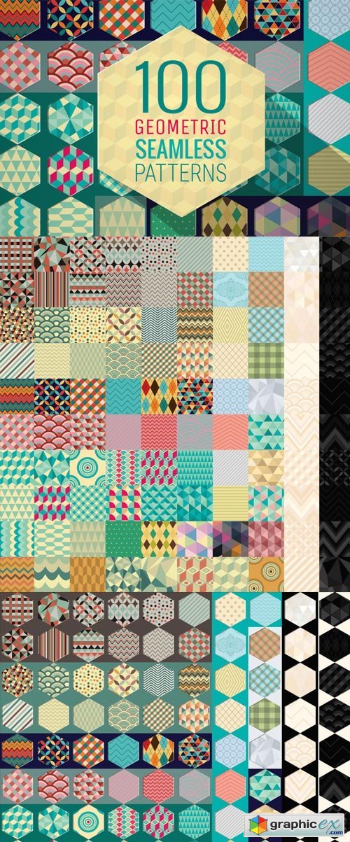 100 Geometric Patterns