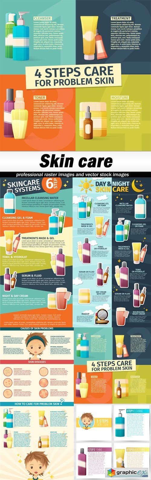 Skin care - 5 EPS