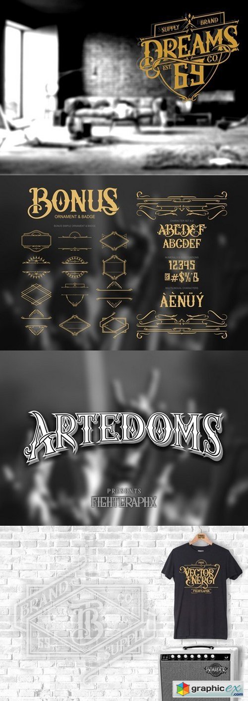 Artedoms Blackletter Font