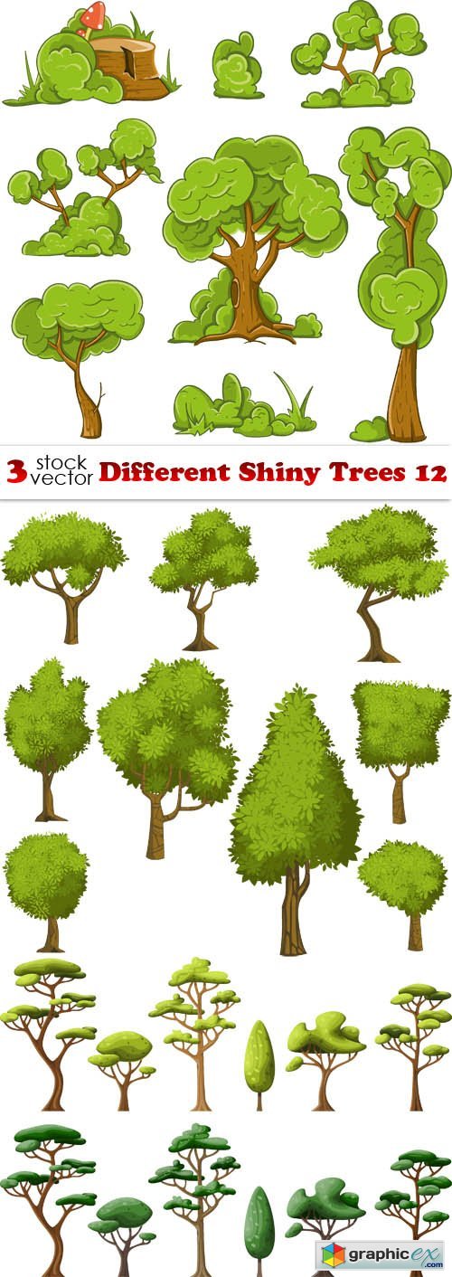 Different Shiny Trees 12