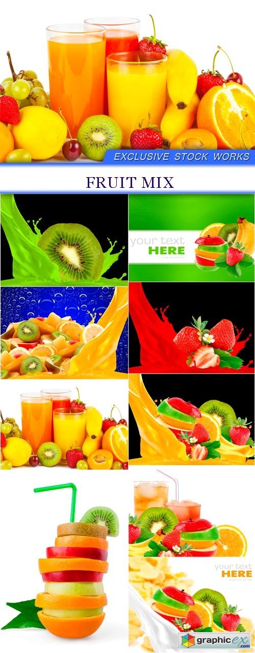Fruit mix 9X JPEG