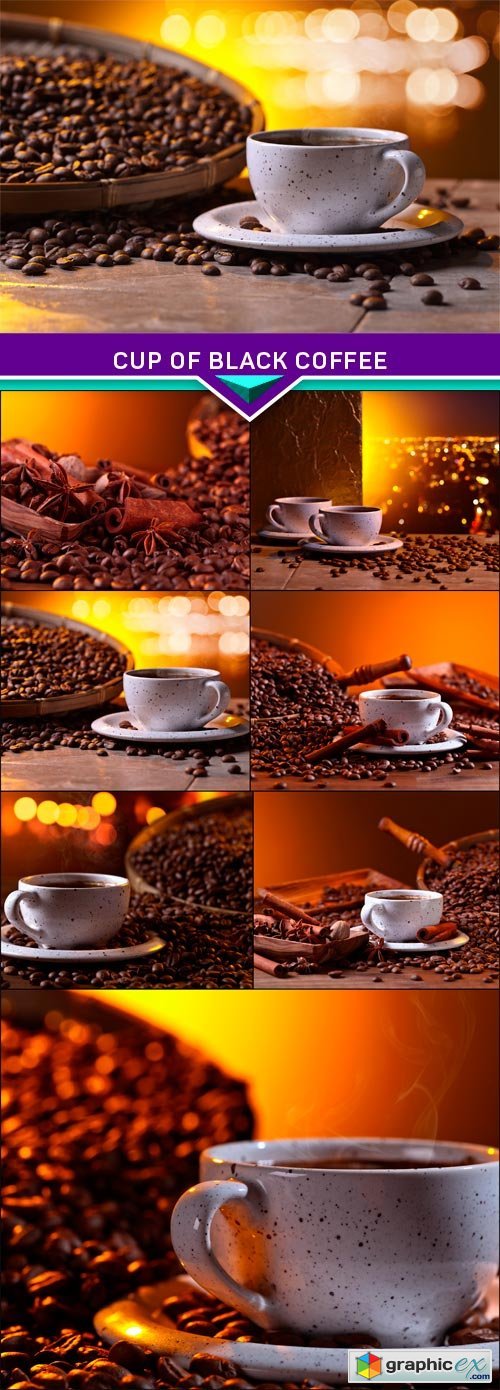Cup of black coffee 7X JPEG
