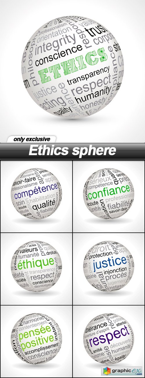 Ethics sphere - 7 EPS