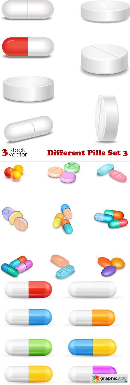 Different Pills Set 3
