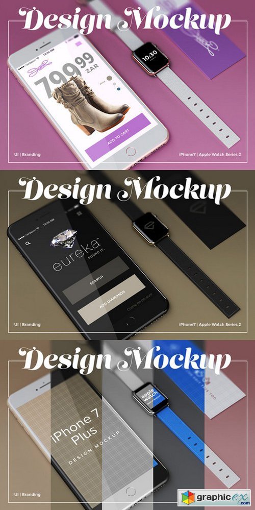 UI/Branding Design Mockup